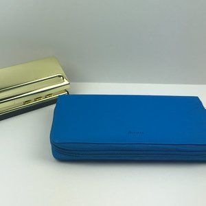 Filofax Saffiano Compact Zip Cash Envelope Wallet